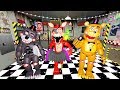 АНИМАТРОНИКИ ПУГАЮТ ОХРАННИКА FNAF 7 COOP ► Garry's Mod