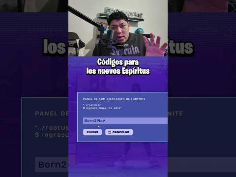 Códigos para conseguir nuevos Espíritus #fortnite