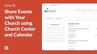 How to Share Events with Your Church Using Church Center and Planning Center Calendar screenshot 3