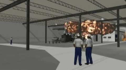 3D Animation Factory Dust Explosion