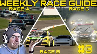 🤪 WHAT A MOVE!! Also it's a tad WET and very WILD this week! || Weekly Race Guide - Week 3 2022