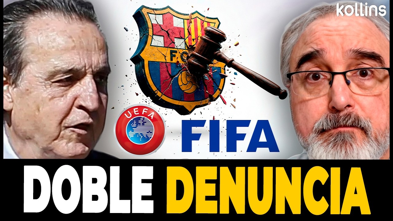 ✅ EL REAL MADRID DENUNCIARÁ EN BREVE AL FC BARCELONA ANTE FIFA Y UEFA