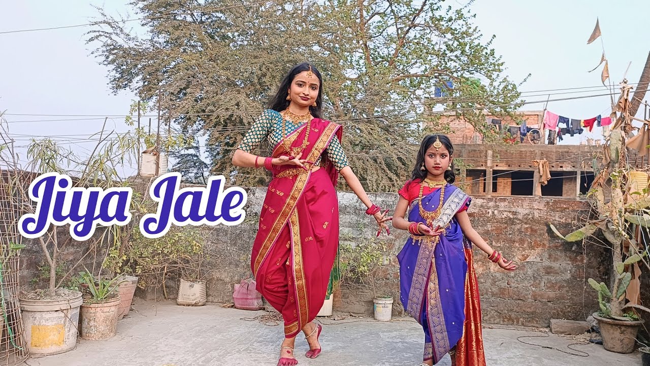 Jiya Jale Dance || Bharatnatyam #easydance 