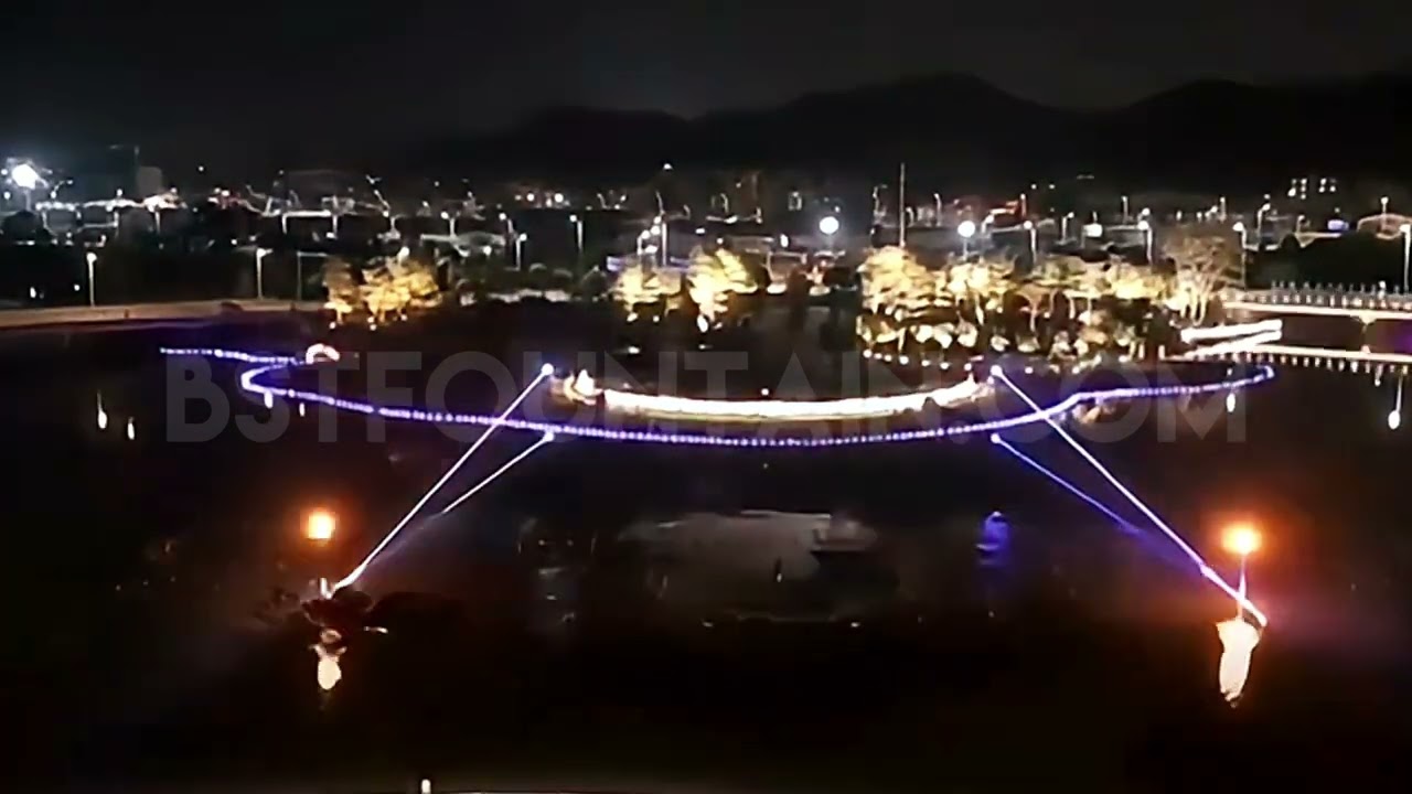 Music Fountain Laser Show | BST Fountain