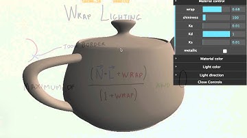 Wrap Lighting - Interactive 3D Graphics