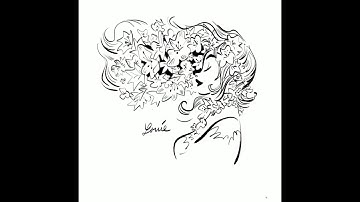 iPad Pro/Procreate Time Lapse:  "Flora" Illustration