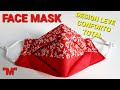 TUTORIAL FACE MASK😷 MÁSCARA DE TECIDO SUPER FÁCIL COM LEVEZA E MÁXIMO DE CONFORTO!!