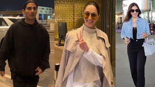 Kiara Advani Sophie Choudry & Many More Celebs Off To Cannes To Represent India Snapped @ Airport