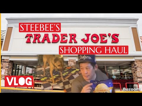 Steebee's Trader Joe's Shopping Haul (vlog)