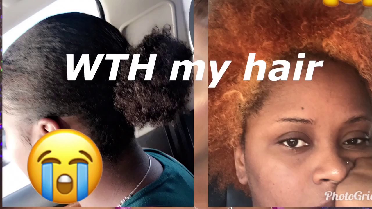 DIY gone WRONG!! Bleaching my natural hair !!!!!!! YouTube