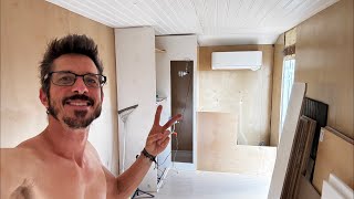 Box truck build is looking like home