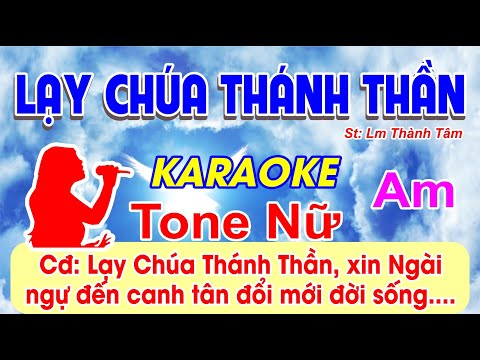 Video Lạy Chúa Thánh Thần Karaoke Tone Nữ - (St: Lm Thành... - youtube