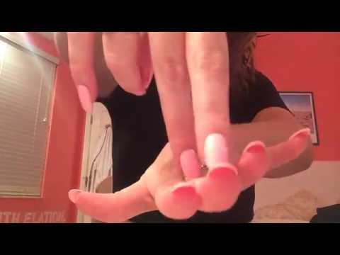 Tapping on my Nails ASMR (Visual Triggers)