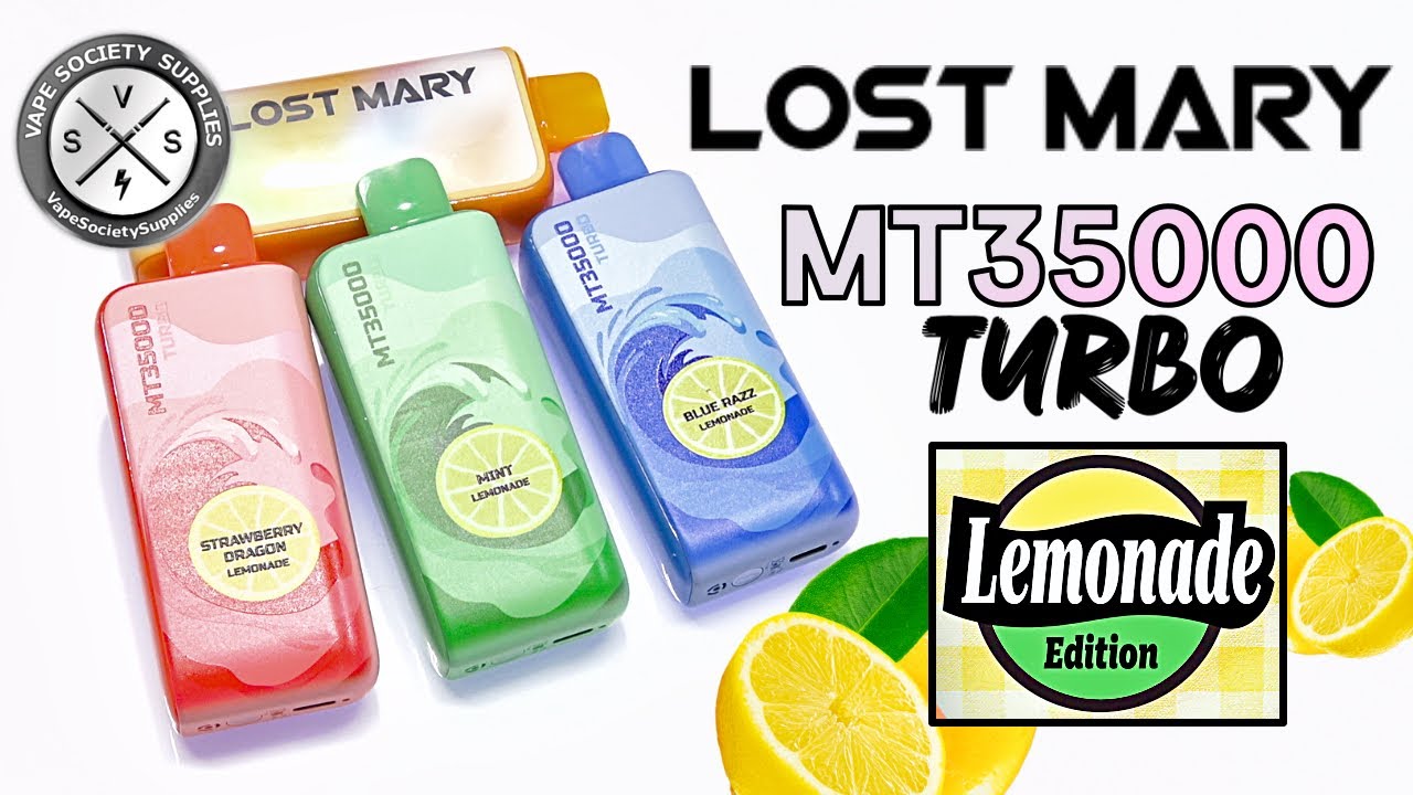 Новая модель Lost Mary MT35000 Turbo - Lemonade Edition