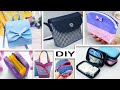 DIY & HACKS RECYCLE OLD CLOTHES INTO FANCY BAGS