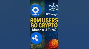 JPMorgan Embraces Crypto? Coinbase Deal Stuns Wall Street 💥#Coinbase #JPMorgan #CryptoAdoption