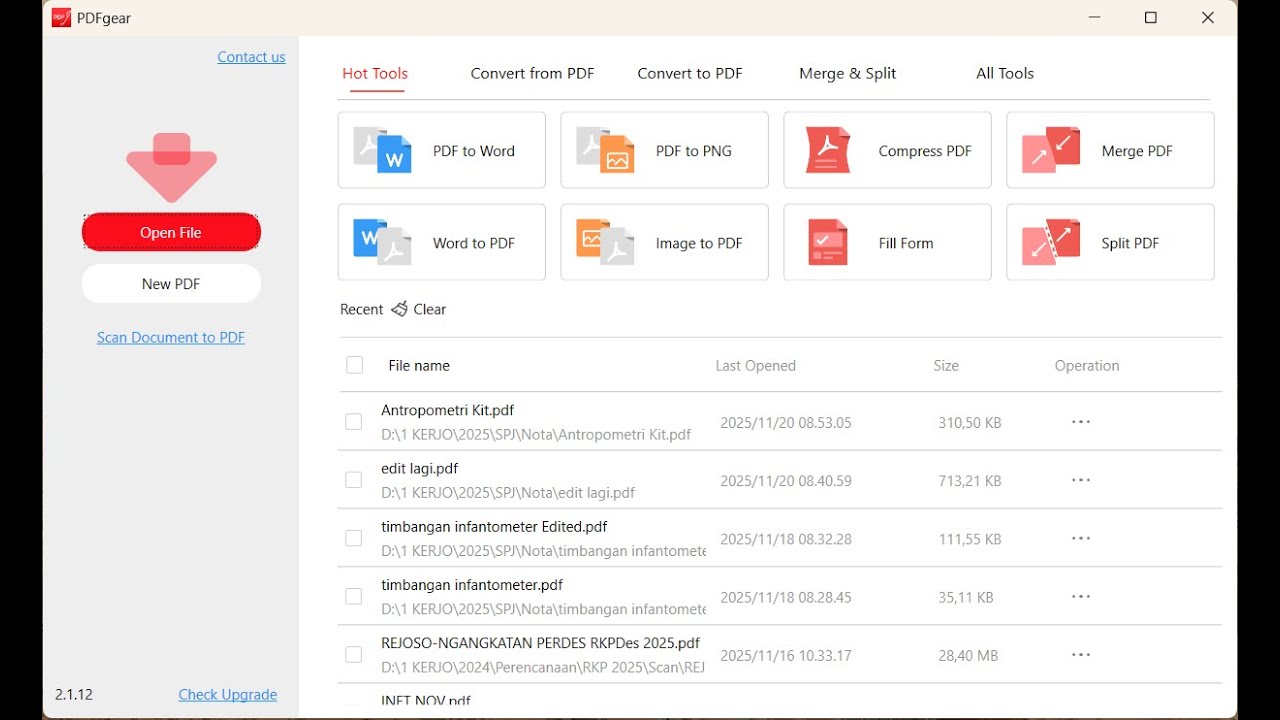 Cara Edit File PDF Menggunakan Aplikasi PDF Gear YouTube