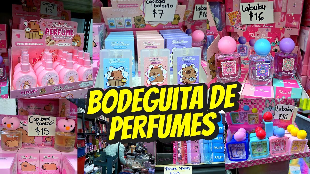 Bodega en CDMX de PERFUMES desde $7 pesos 😲 Aqui se surten los COMERCIANTES 