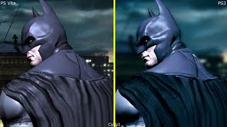 batman vita arkham origins blackgate graphics comparison ps3 vs