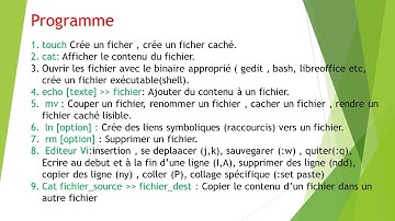 06-Manipulation des fichiers sous Linux: les commandes(touch,cat, cp , mv, ln, rm ,vi,)