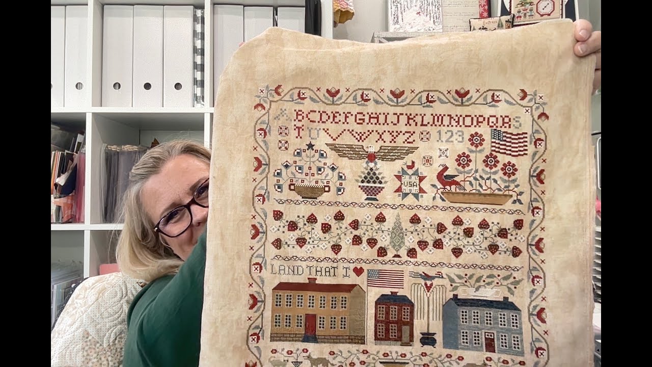 Большие завершения и праздничные начала! Мой проект 2022 года наконец-то завершен | Flosstube #147