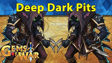 Gems of War: Dark Pits Deep Delve Faction, 5 Teams, and Strategy