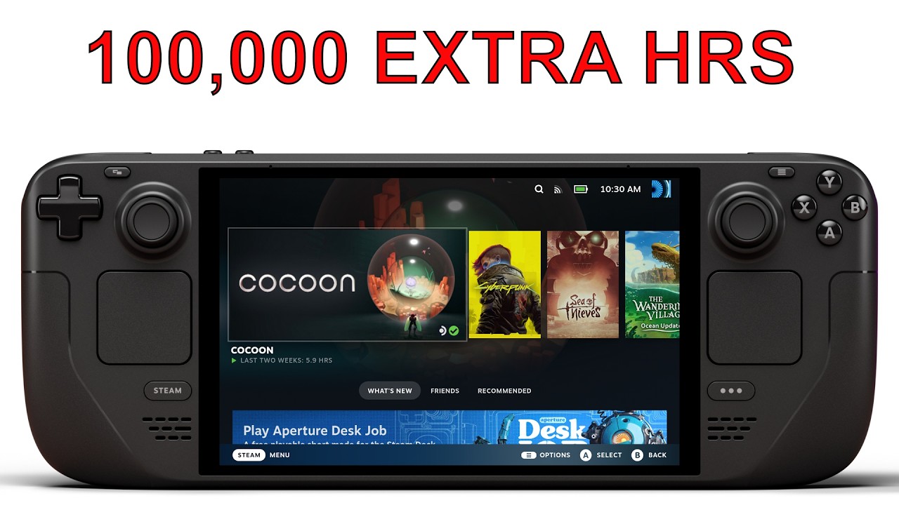 Steam Deck - How Much Extra Game Time?