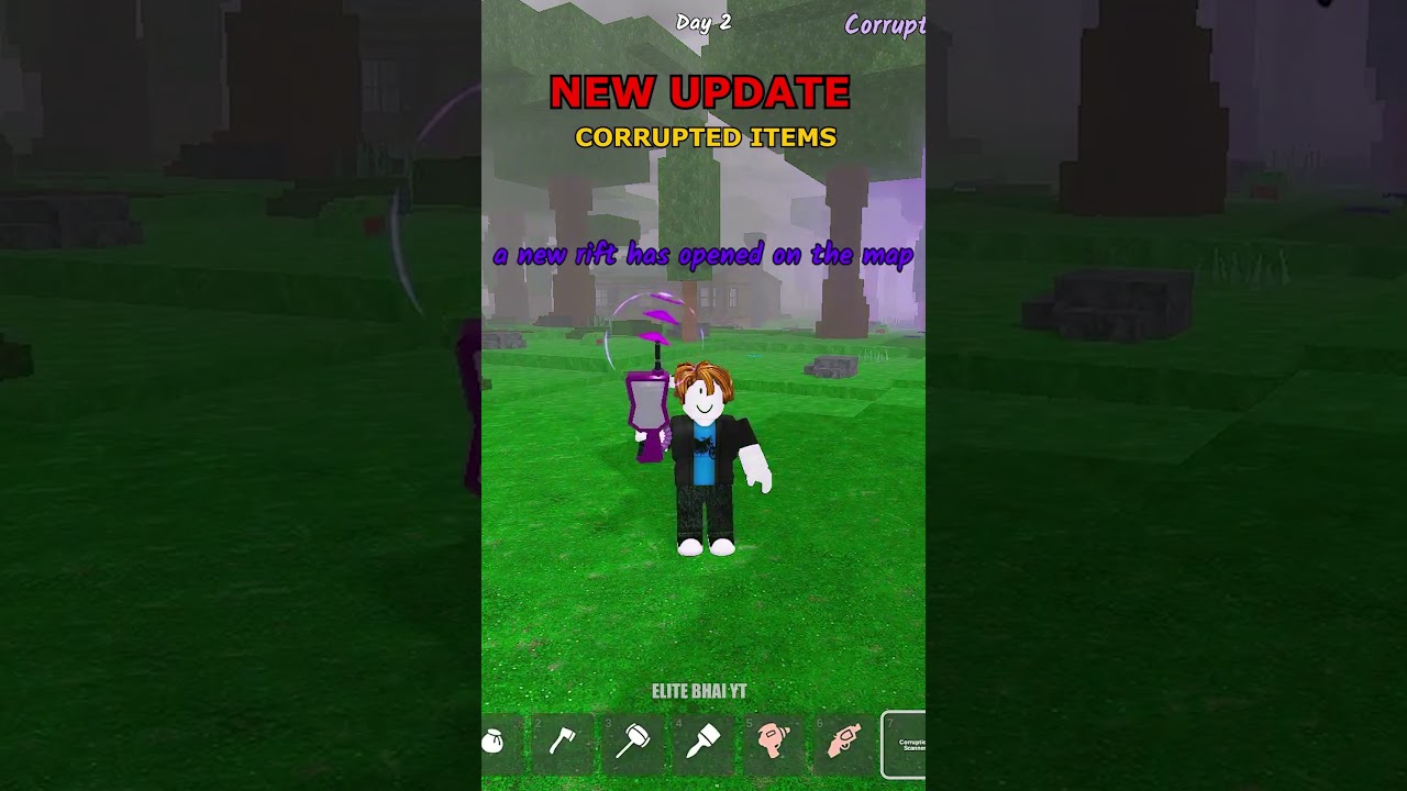 New Update Corrupted Items in 99 Nights in The Forest - Roblox