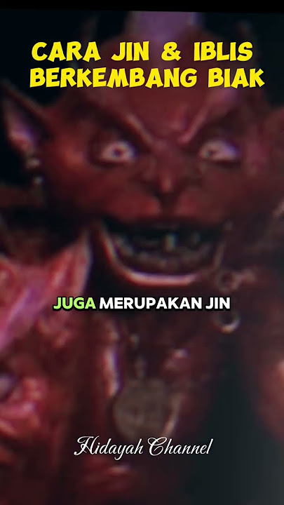 Ternyata Begini Cara Jin & Iblis Berkembang Biak #feedshorts #faktaunik #kontenislami
