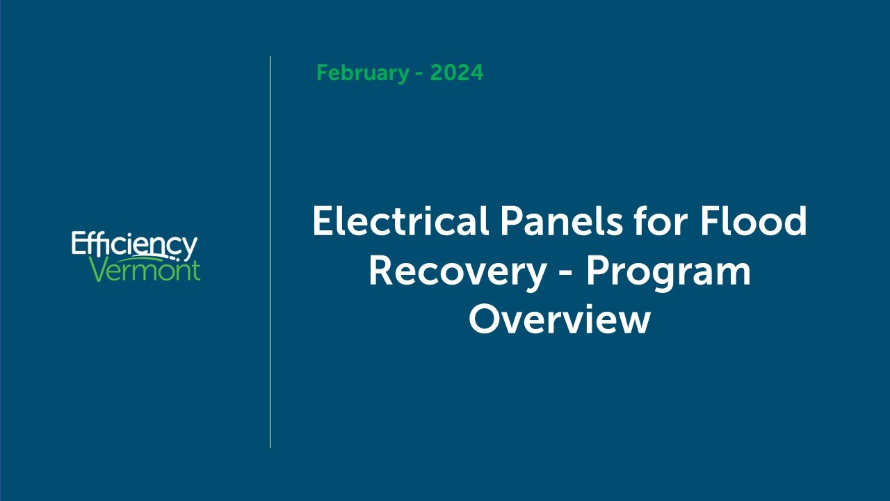 Electrical Panels for Flood Recovery - Program Overview - YouTube