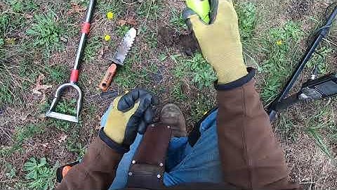 LIVE DIG ACTION!! Simplex SP24 at a very trashy curb strip hitting coins.