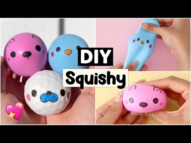DIY Squishy Anti-Stress Balls - Viral TikTok Fidget Toys 