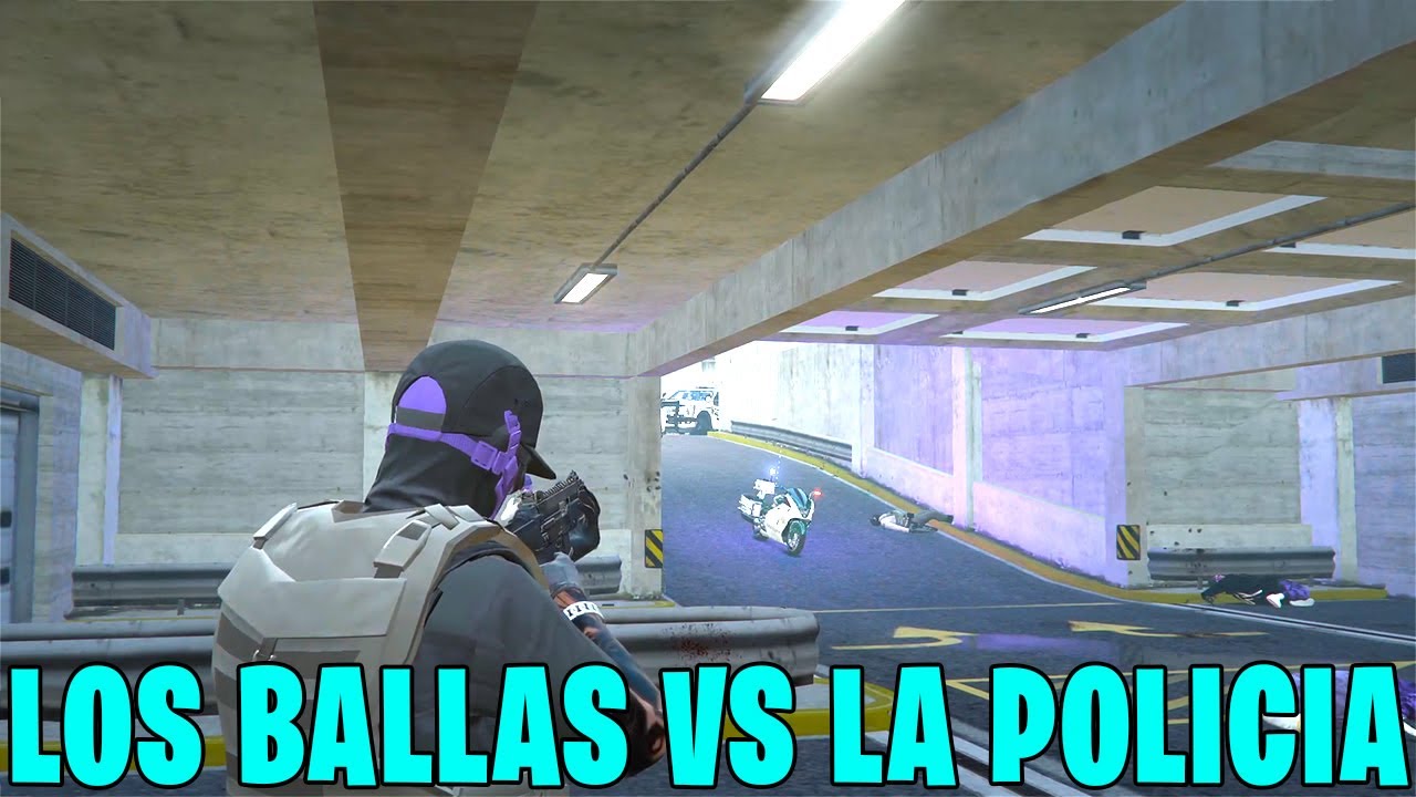 LOS BALLAS VS LA POLICIA😯 | GTA V ROLEPLAY