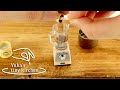 mini food "ダルゴナコーヒー" 本当に食べられるミニチュア料理 #67 | Yuka's tiny kitchen