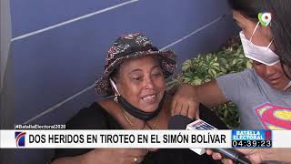 Two injured in shooting at Simón Bolívar