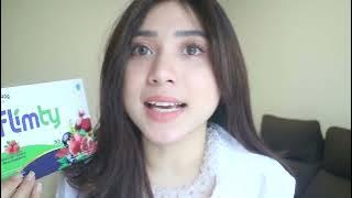 TURUN 6 KG MINUM FLIMTY FIBER!   HONEST REVIEW BY Chika Andalea Taher