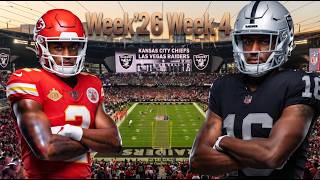 Kansas City Chiefs vs. Las Vegas Raiders | NFL Week 4 Madden 27 Simulation & Gameplay