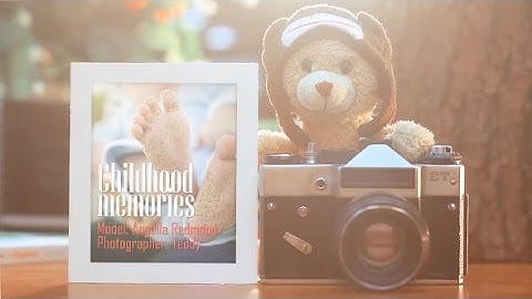 Childhood Memories Photo Album - After Effects Template