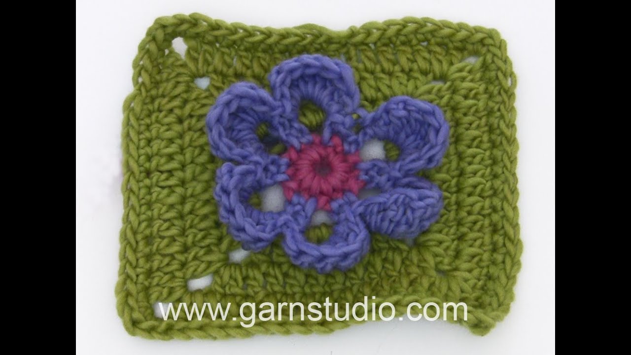 heckling hare How to crochet the square for the marigold in the DROPS Mystery Blanket