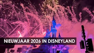 Disneyland Paris Vuurwerk Jaarwisseling 2025-2026 New Years Eve