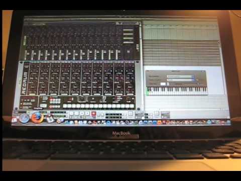 Rockband Drums with Reason 4.0, Mac OSX