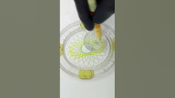 Amazing ASMR Spirograph Art! #art #asmr #spirograph #shorts #2025 #usa #trending
