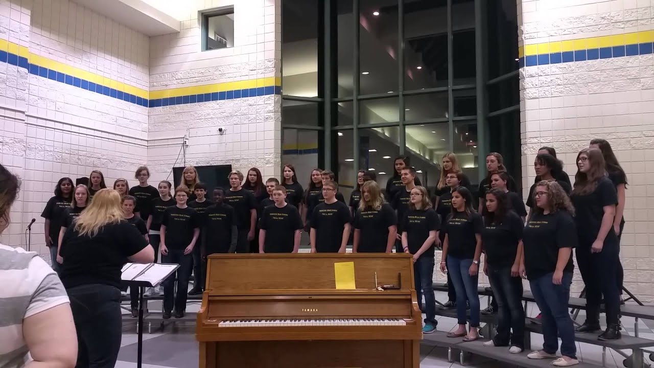Star Spangled Banner Wooster High School Concert Choir YouTube