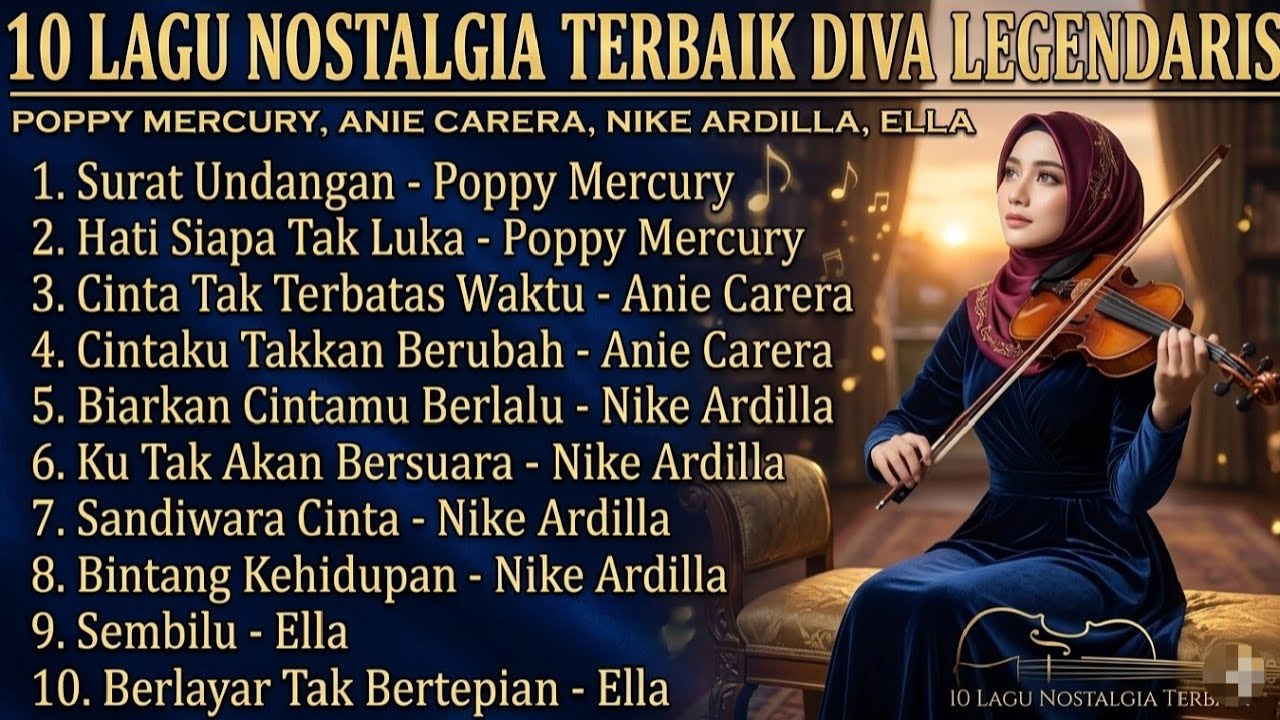10 LAGU NOSTALGIA TERBAIK | Diva Legendaris Indonesia \u0026 Malaysial Cover by DJ Nusa Remix