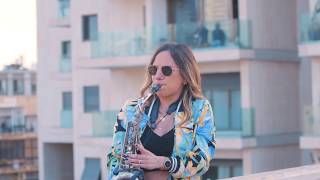 Yarden Saxophone Rooftop Quarantine Performance
