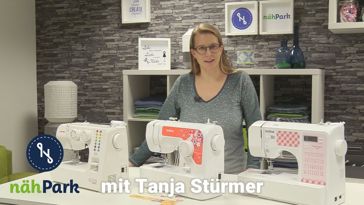 Die richtige Nähmaschine für Kinder - YouTube