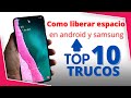 Como LIBERAR ESPACIO en el movil samsung y android. Más almacenamiento