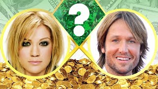 WHO’S RICHER - Kelly Clarkson or Keith Urban - Net Worth Revealed! (2017)