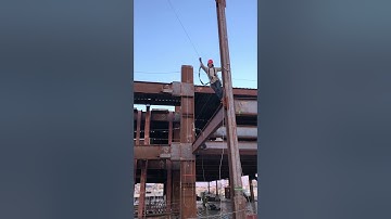 Union ironworkers are a rare breed of men. #shorts #reels #america  #ironwork