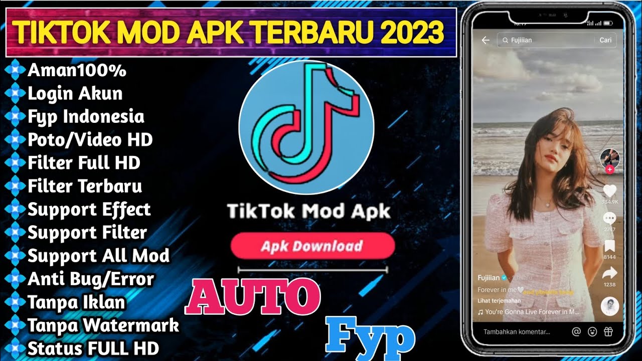 TikTok Mod Terbaru 2023 Download Apk Tiktok Mod Terbaru 2023